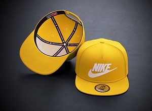 Snapback Cap Yellow