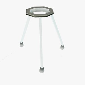 bunsen burner stand 3d model