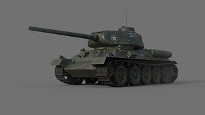 tank 34 3D model