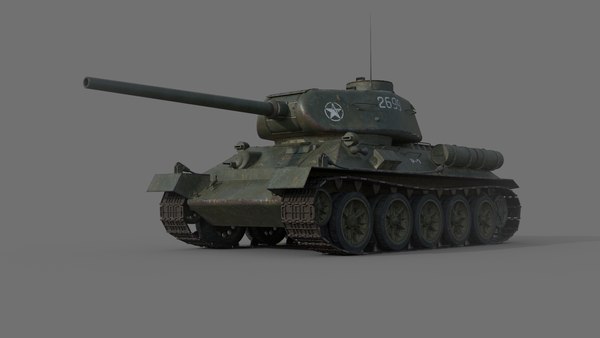 tank 34 3d model