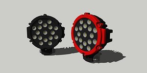 Round led light