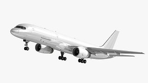 Boeing 757-200SF Generic White