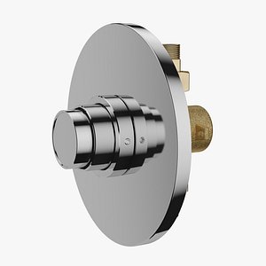 3D automatic shower mixer model