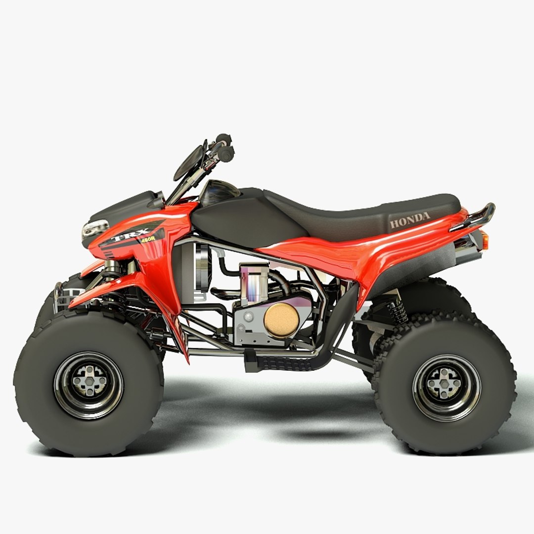 3ds Max Honda Trx 450r