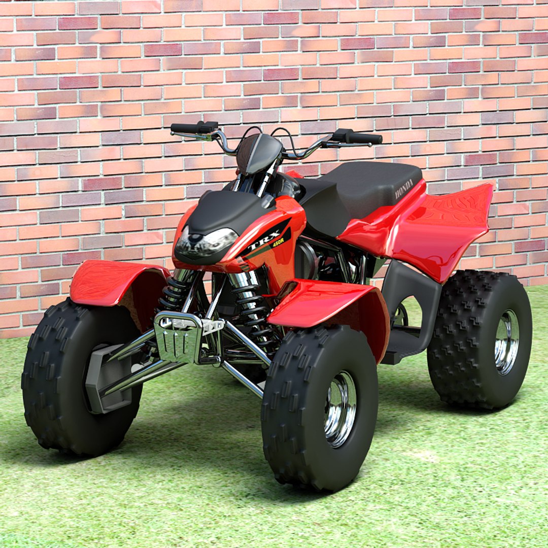 혼다 TRX 450R 3D 모델 - TurboSquid 539479