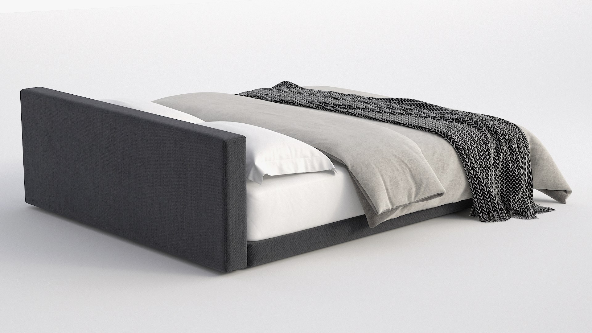 3D Model Photorealistic Bed 037 - TurboSquid 1833378