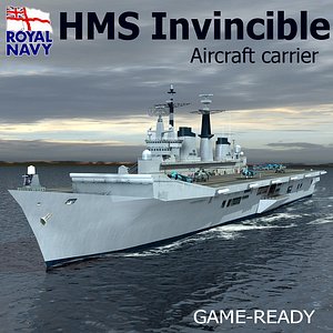 3d hms invincible r05 carrier