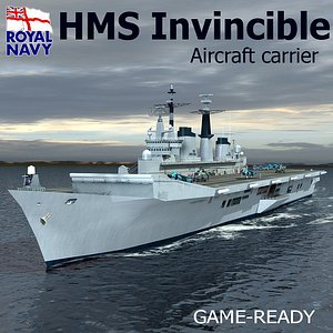 HMS INVINCIBLE R05 Aircraft Carrier