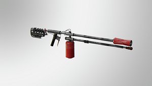 Game ready The Last of Us Flamethrower