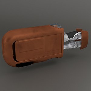 3d model single person hover bike