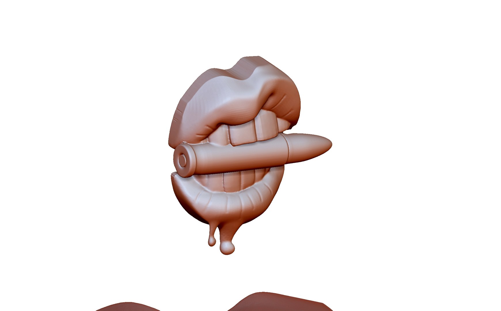 Lips 3D Model - TurboSquid 2014075