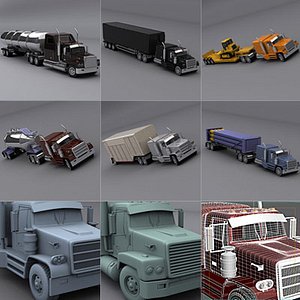 maya semi trailer truck cistern