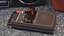 QFX RETRO 39 Shoebox Brown with TDK Cassette Tape 3D model