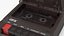 QFX RETRO 39 Shoebox Brown with TDK Cassette Tape 3D model