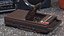 QFX RETRO 39 Shoebox Brown with TDK Cassette Tape 3D model