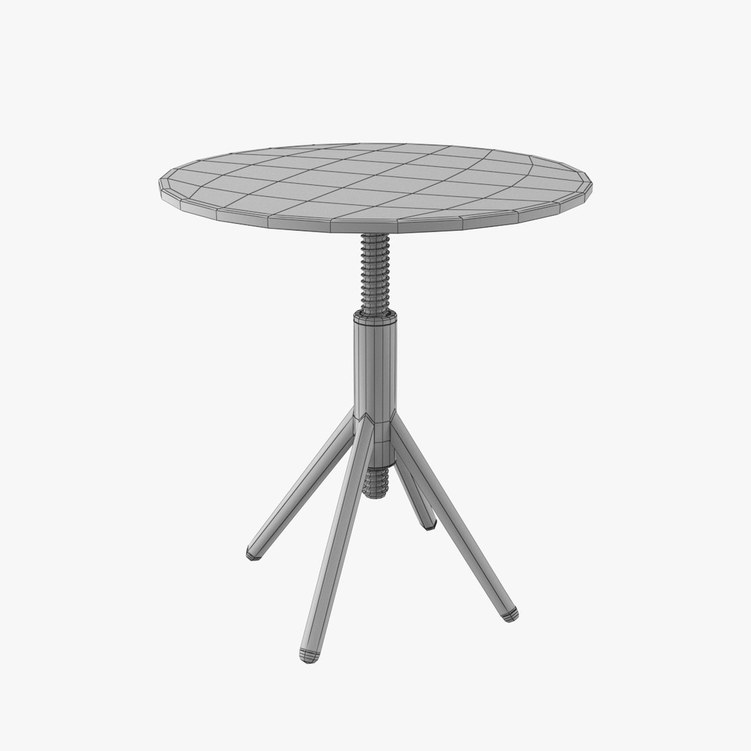 Thread Family Table 3D - TurboSquid 1154234