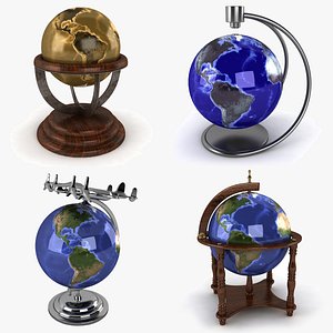 levitation globe world 3d 3ds
