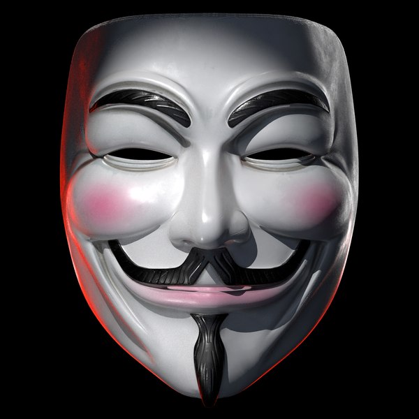 Archivo OBJ V Vendetta Máscara realista 🎬・Diseño imprimible en 3D para  descargar・Cults
