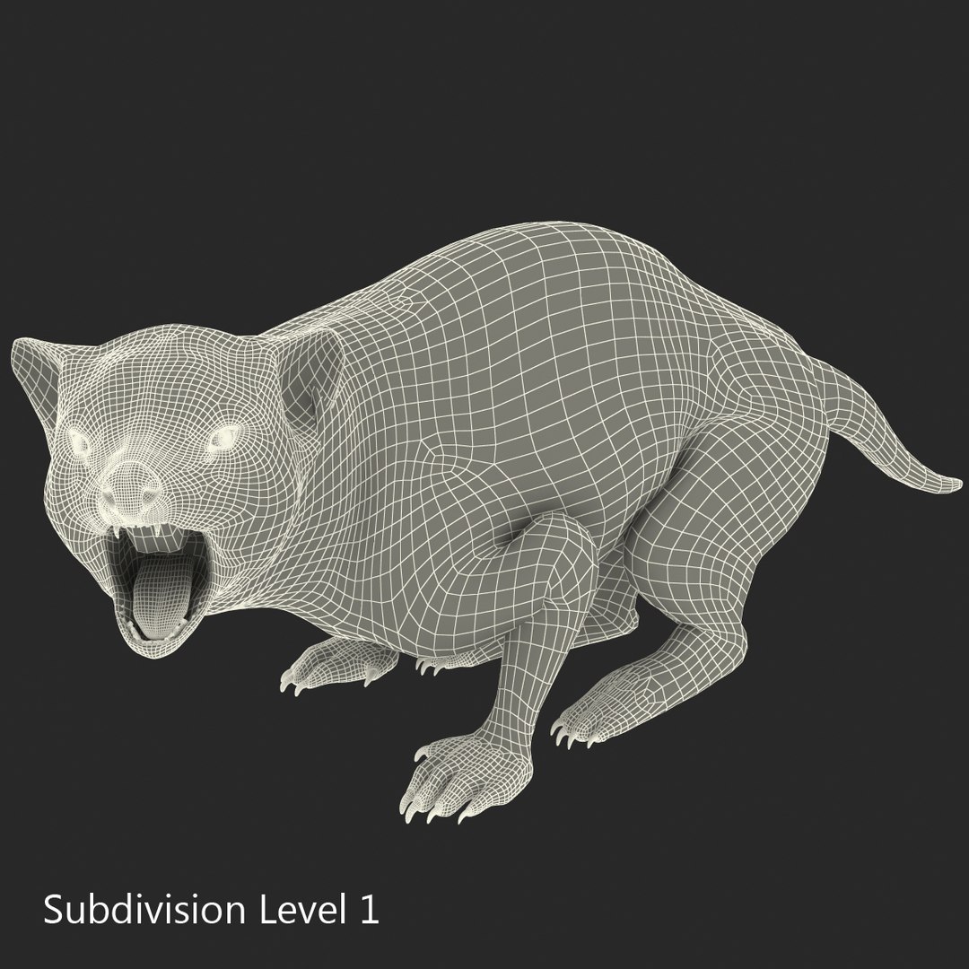 3d model tasmanian devil fur pose https://p.turbosquid.com/ts-thumb/ss/FOXsvV/g5hWCJcr/tasmaniandevilfurpose3_9/jpg/1384551823/1920x1080/fit_q87/c03a0784a1228307574c181bce487f23264b9299/tasmaniandevilfurpose3_9.jpg