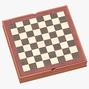 chess board 3D model