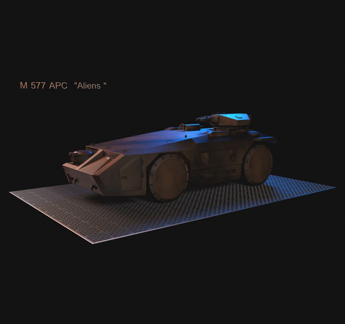 3D M577 Apc Model - TurboSquid 1659883
