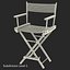 3d director chair accessories