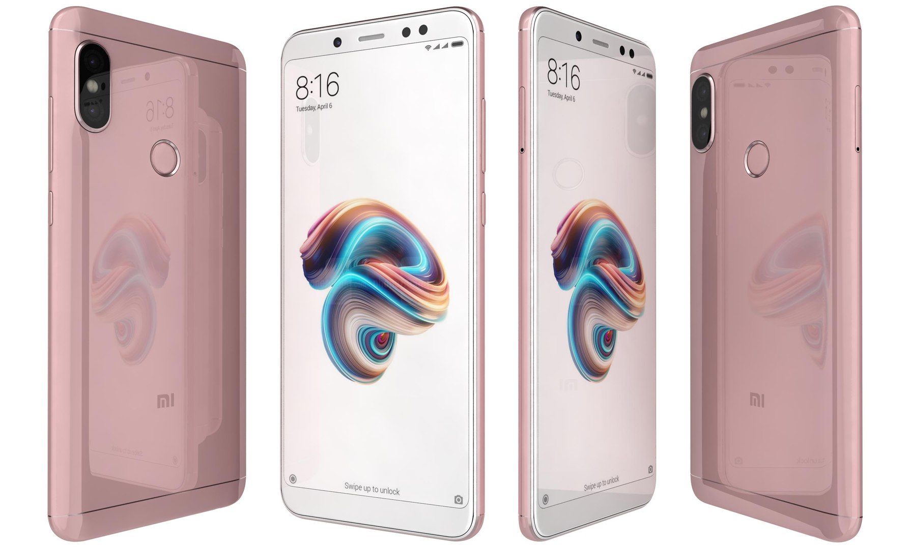 Xiaomi Redmi Note 5 Model TurboSquid 1279430