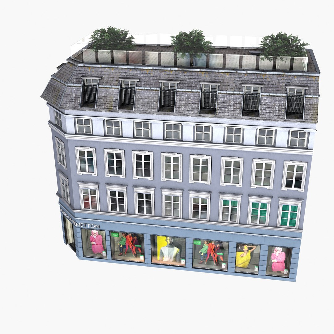 3ds realistic building
