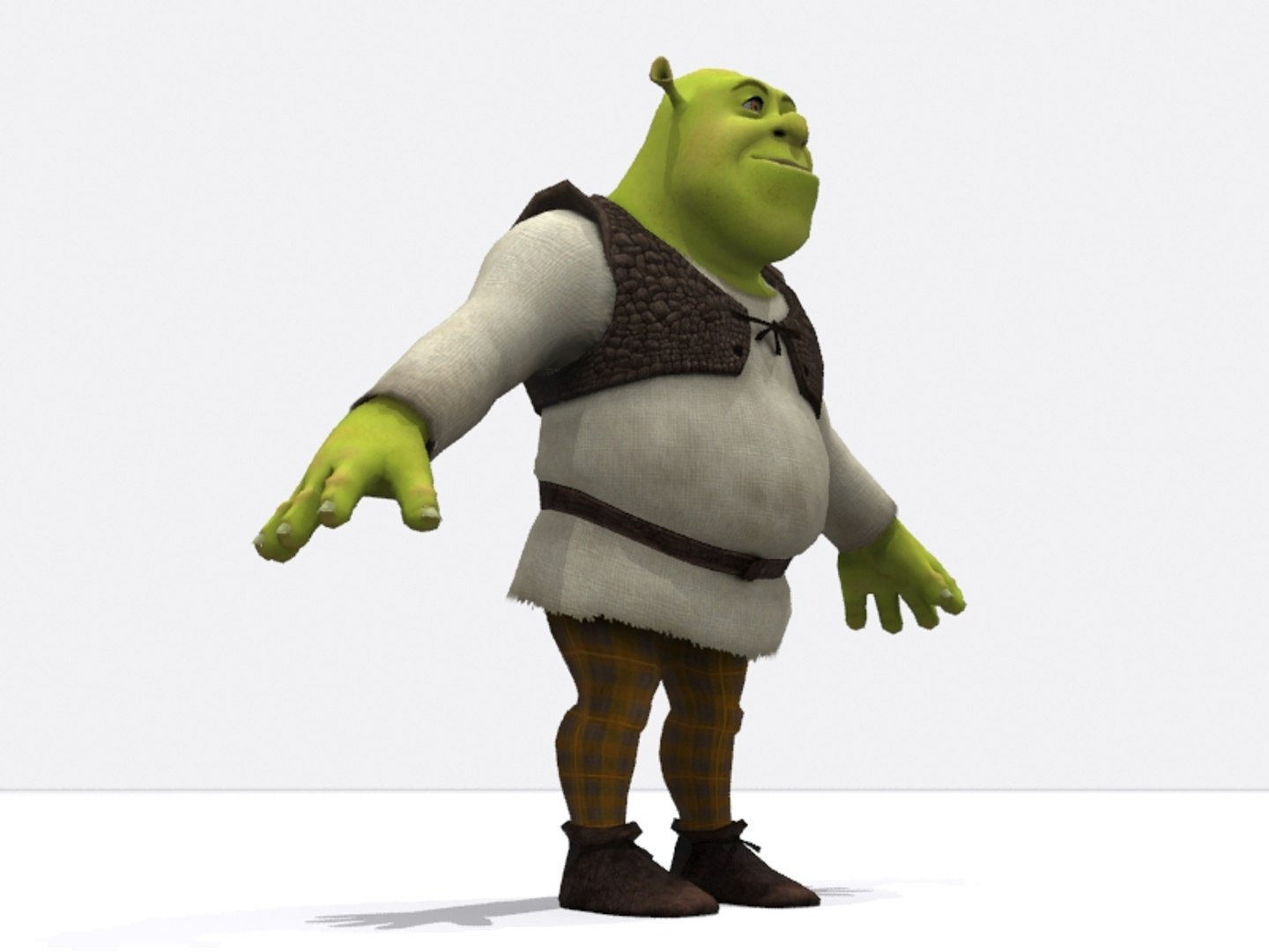 Shrek T pose | Sticker