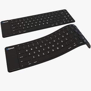 3D silicon keyboard