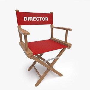 3D director s chair model