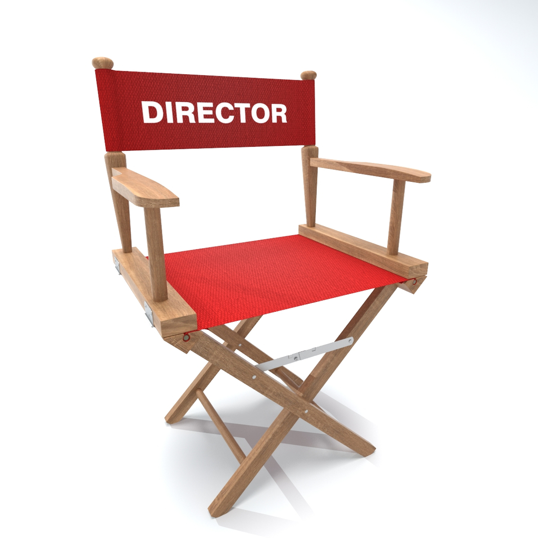 3D Director S Chair Model TurboSquid 1152693