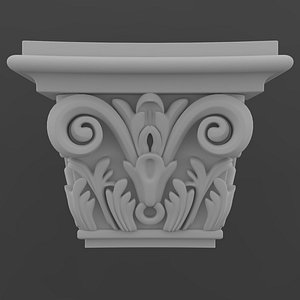 3d model pilaster