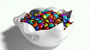 bowl candy goodies c4d free