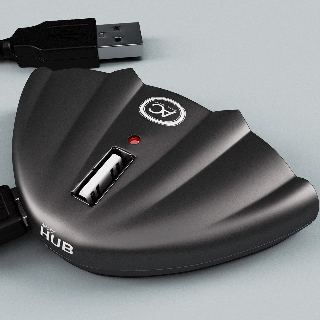 3d Model Usb Hub