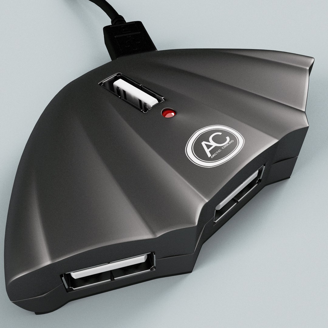 3d Model Usb Hub