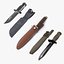 Knives with Sheath Collection