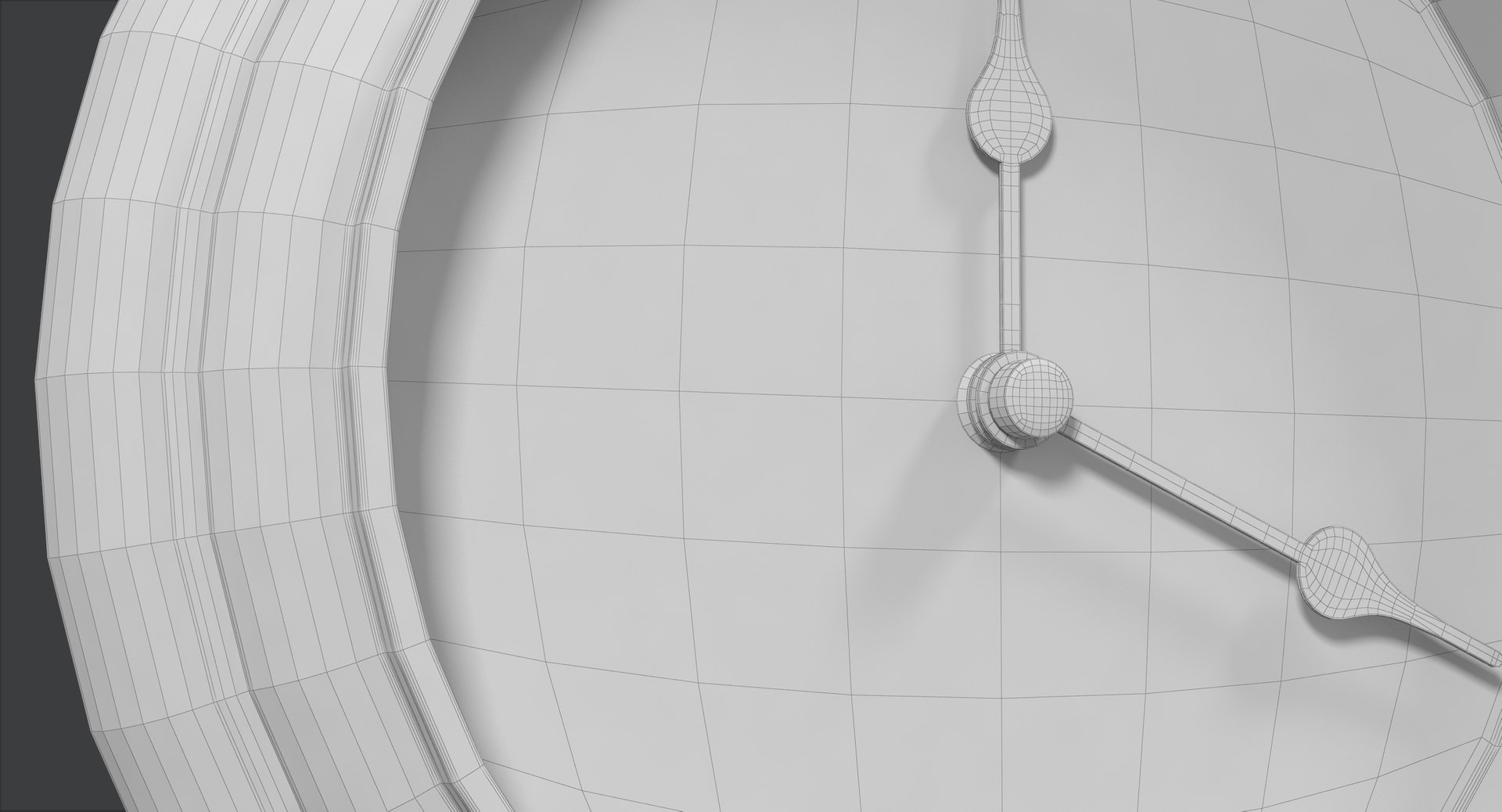 3D model vintage wall clock v1 - TurboSquid 1359634
