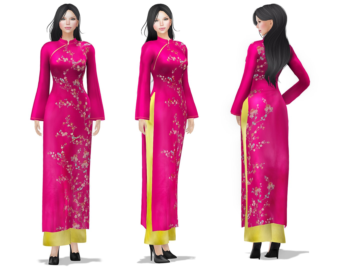 3D Traditional AO Dai Dress https://p.turbosquid.com/ts-thumb/st/A2kBhS/7e/preview2/jpg/1660475822/1920x1080/fit_q87/0a800838c036ab9327dbfd0279c0ccd035d0fdd1/preview2.jpg