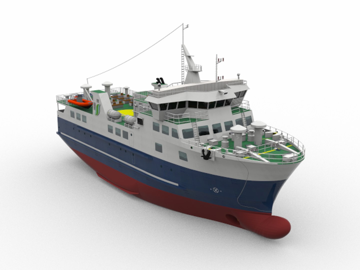 3D Car Ferry MF Teistin - TurboSquid 1847666