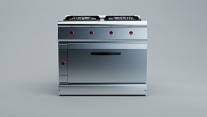 3D Gas stove