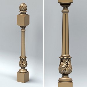 Newel post 001