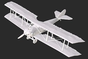 biplane plane 3ds