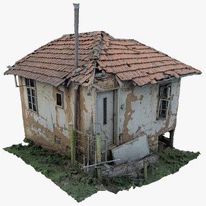 Old adobe house