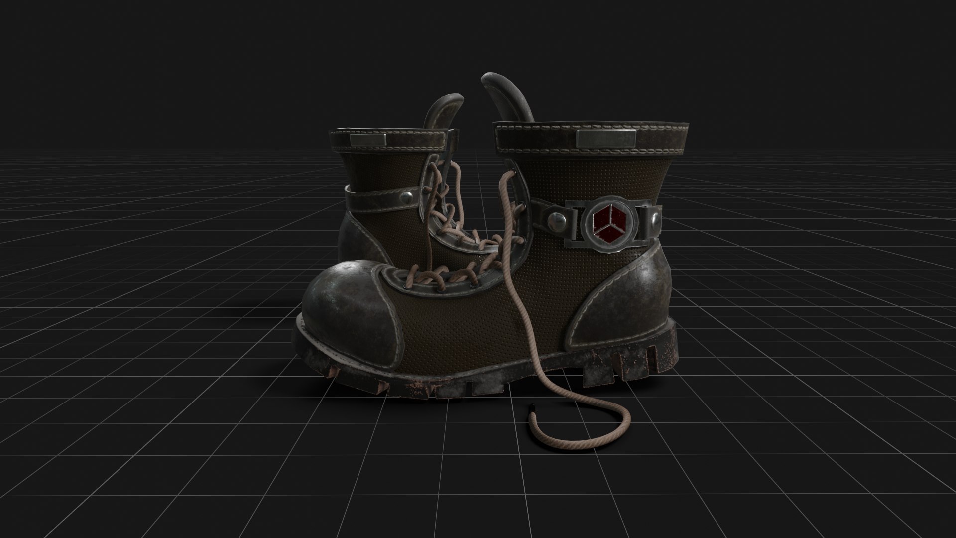 Boots Blender Model - TurboSquid 1438216