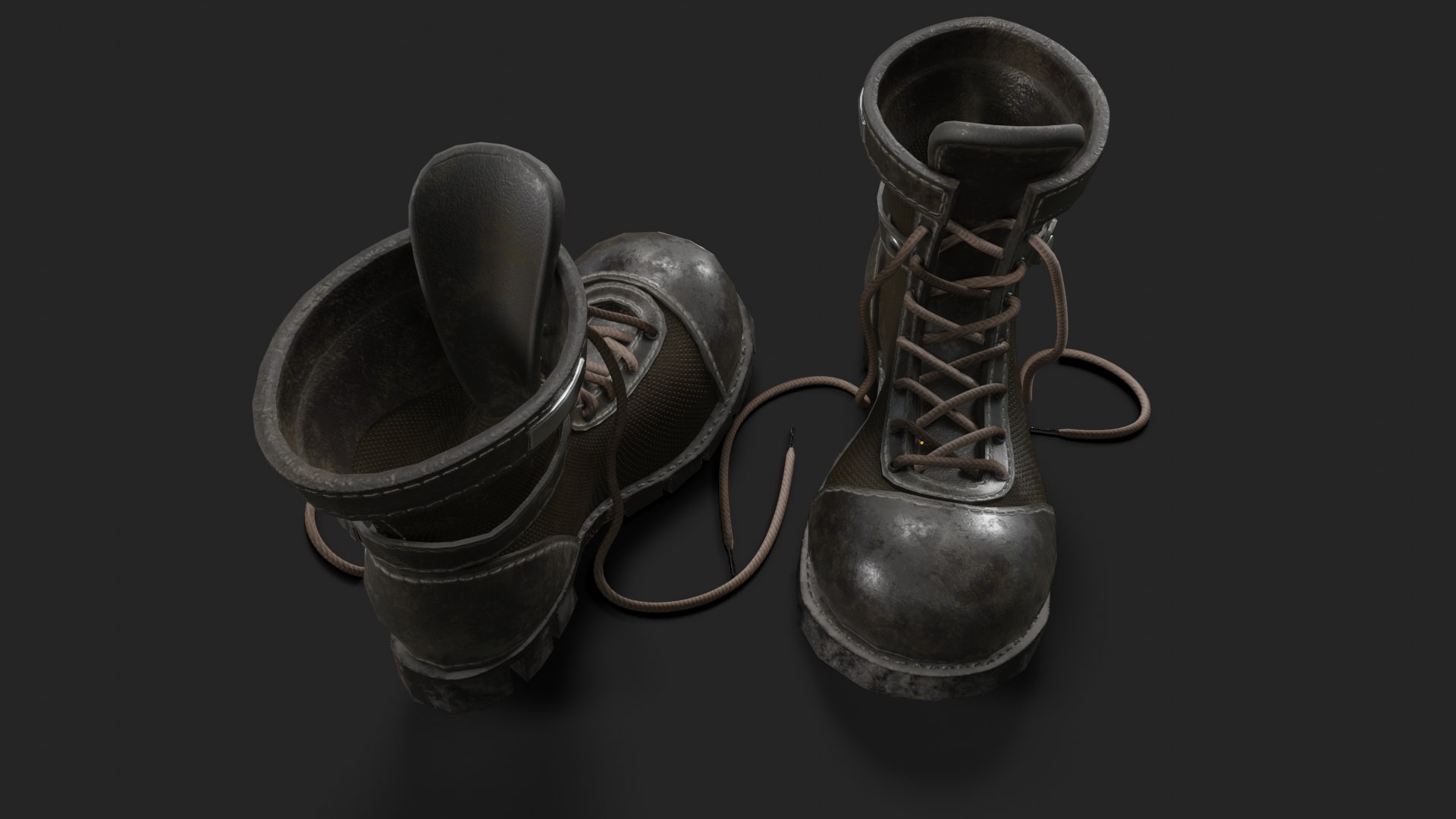 Boots Blender Model - TurboSquid 1438216