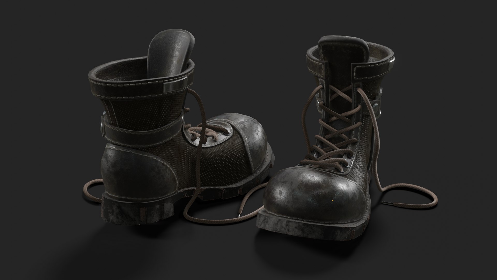 Boots Blender Model - TurboSquid 1438216