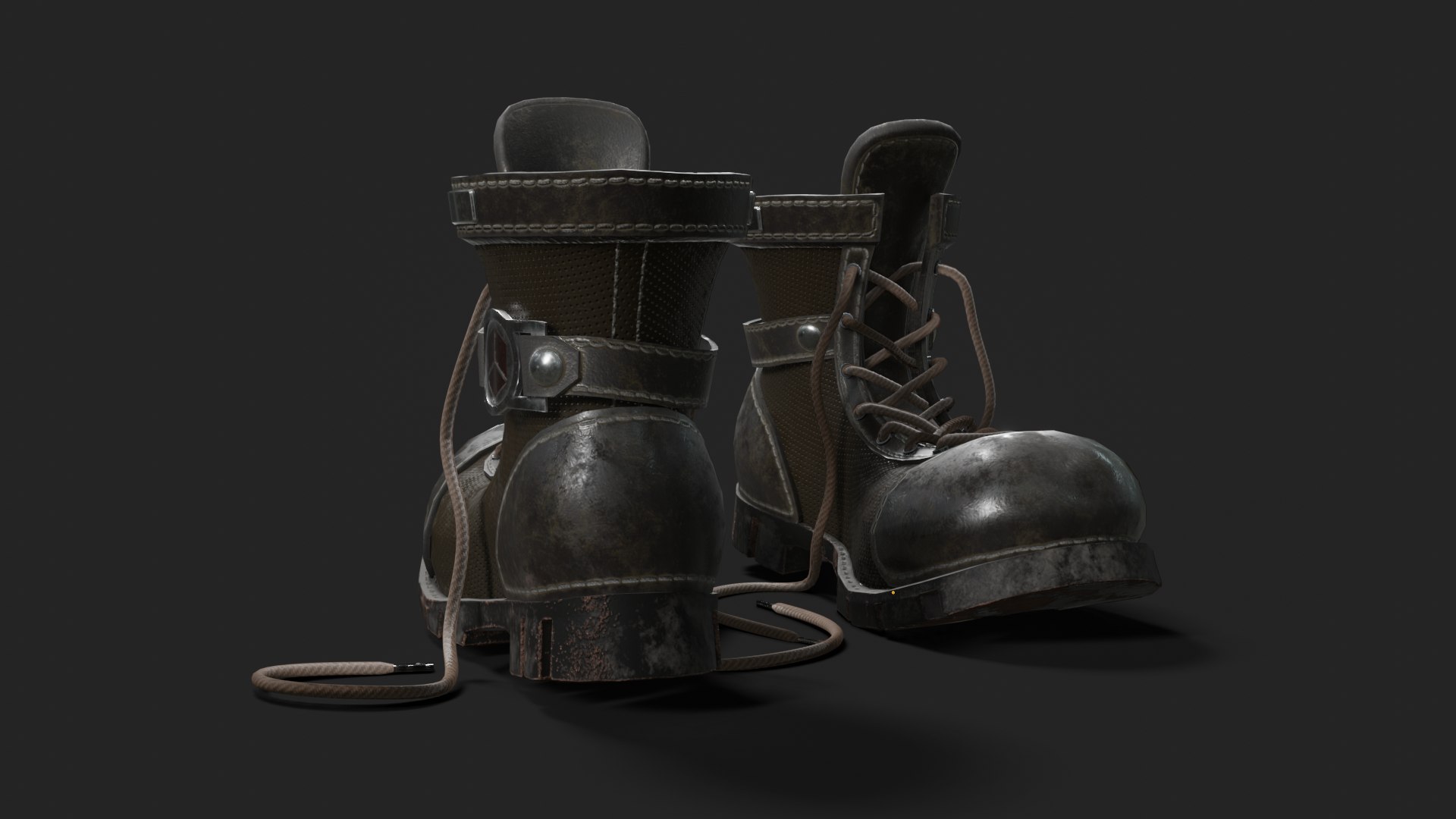 Boots Blender Model - TurboSquid 1438216