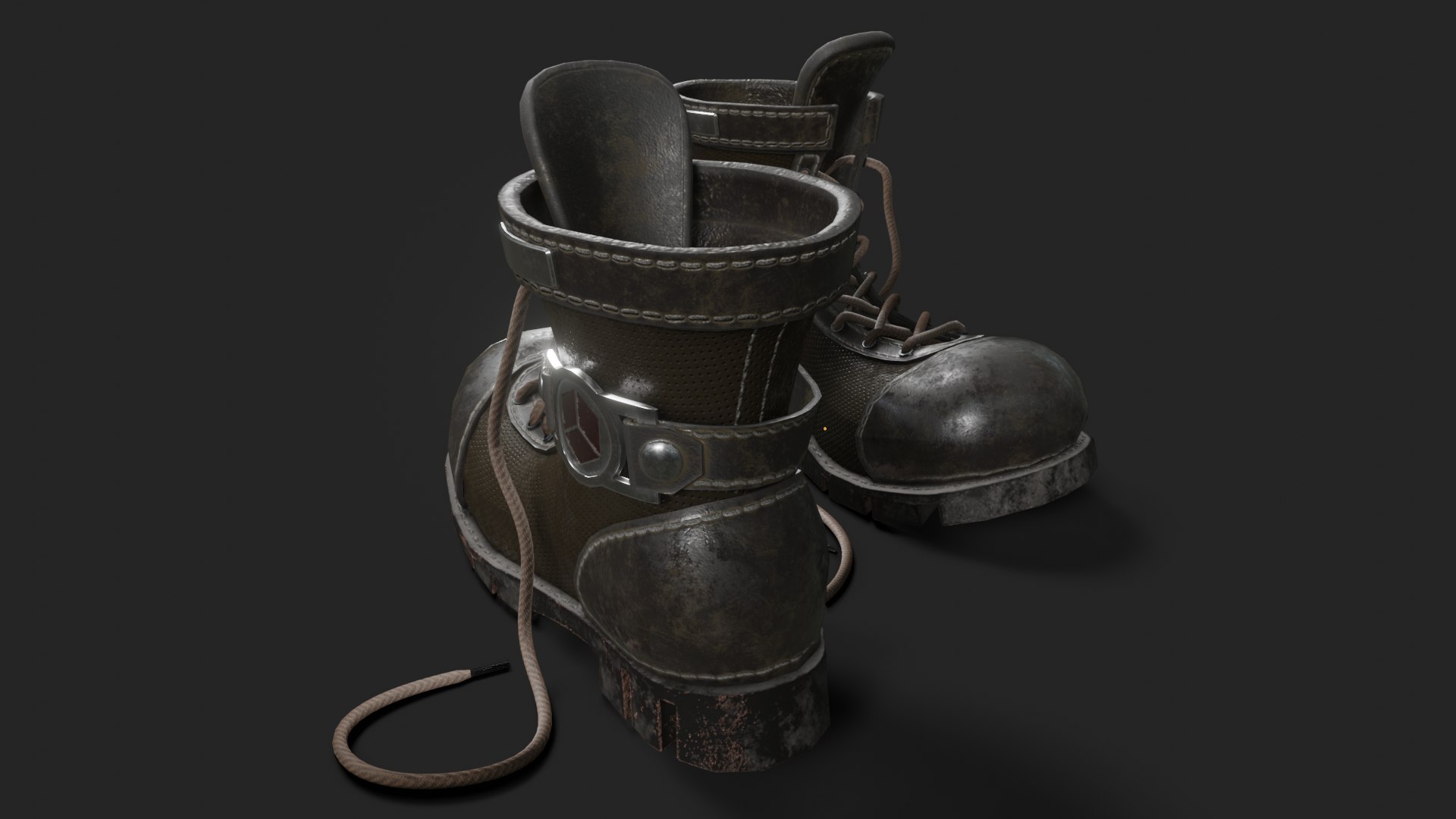 Boots Blender Model - TurboSquid 1438216