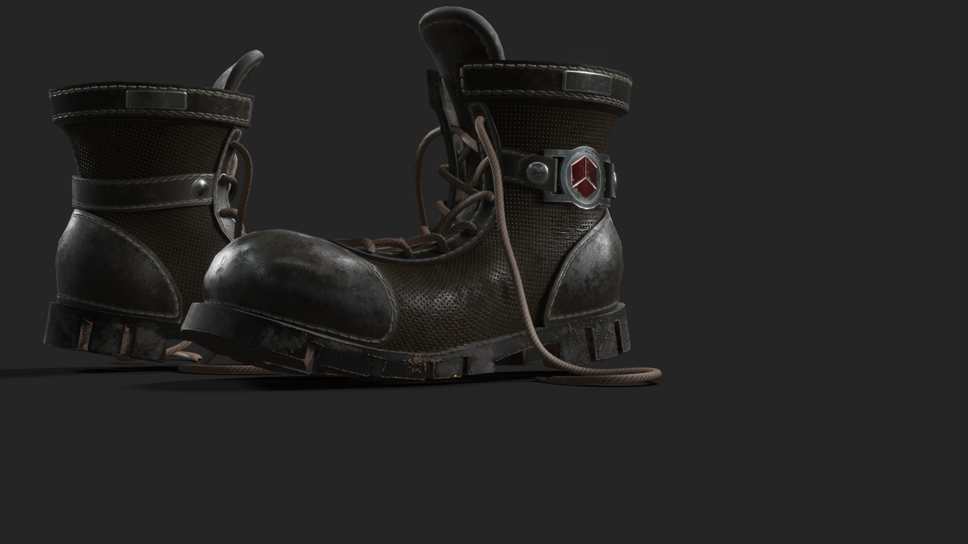 Boots Blender Model - TurboSquid 1438216